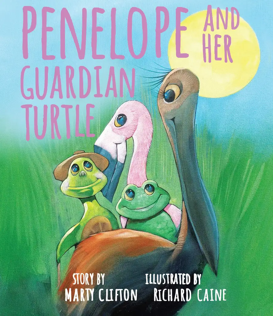 Penelope and Her Guardian Turtle - Award Winner    Image